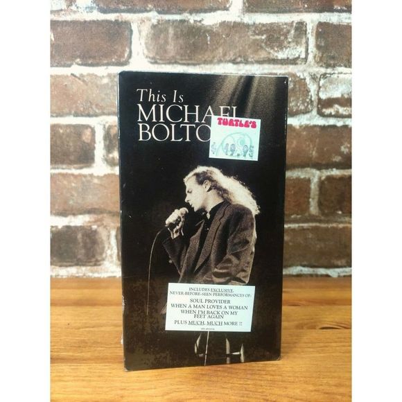 Michael Bolton - This is Michael Bolton (VHS, 1992) - Picture 1 of 5